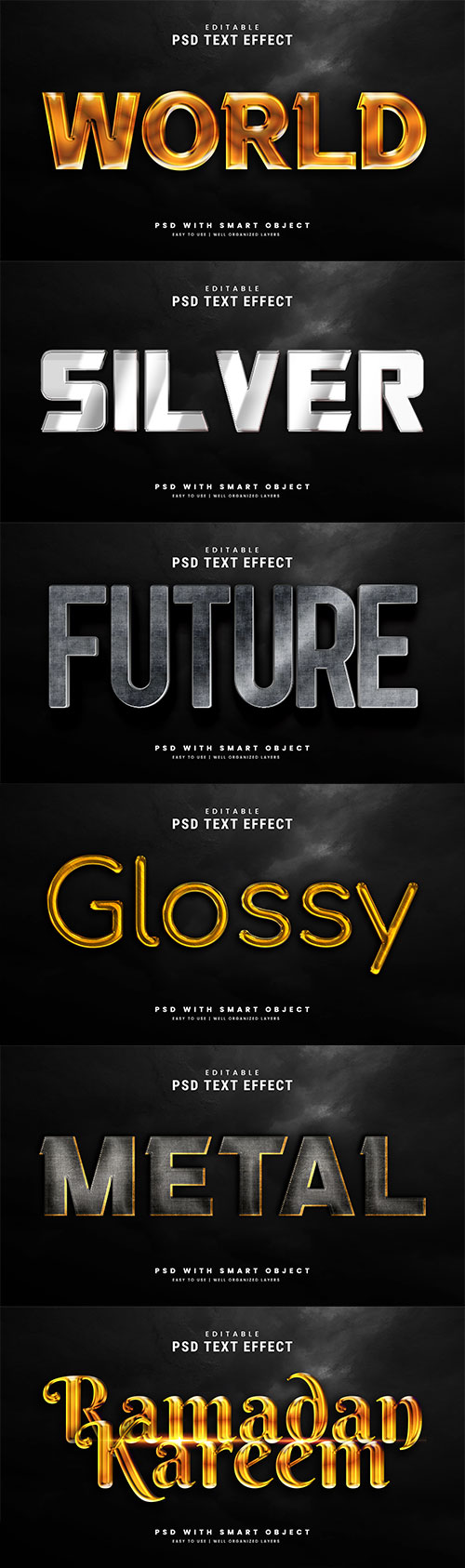 Psd text effect set vol 255