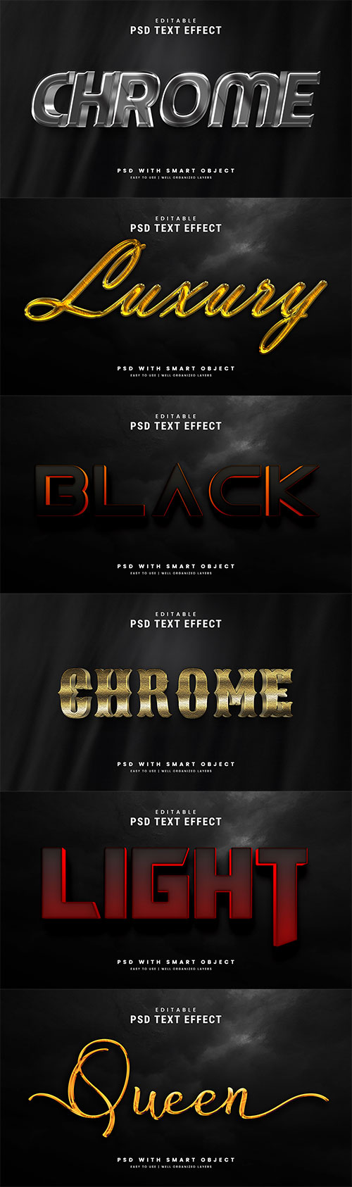 Psd text effect set vol 257