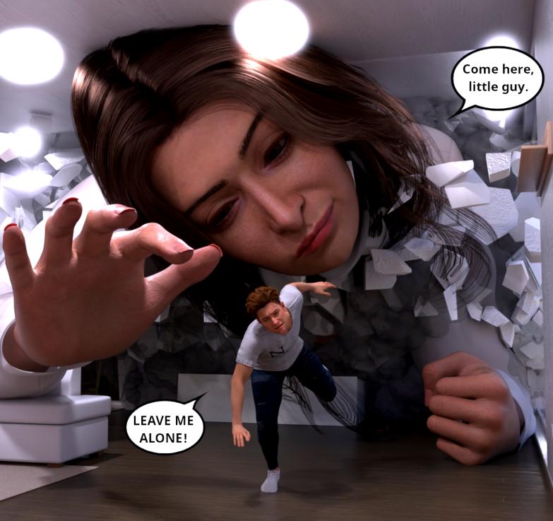 Scarlett-GTS - Girlfriend Growth 3D Porn Comic