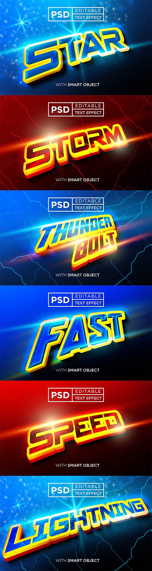 Psd text effect set vol 250 Psd text effect set vol 250