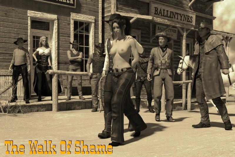 Enhjorning - The Walk of Shame 3D Porn Comic