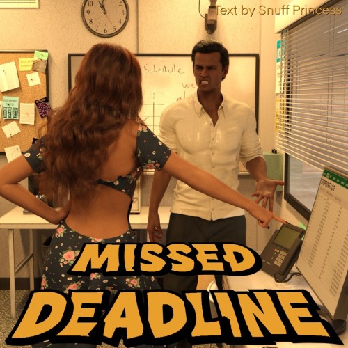 Enhjorning - Missed Deadline 3D Porn Comic