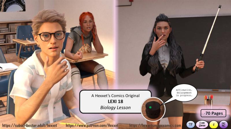 HexxetVal - LEXI 18 3D Porn Comic