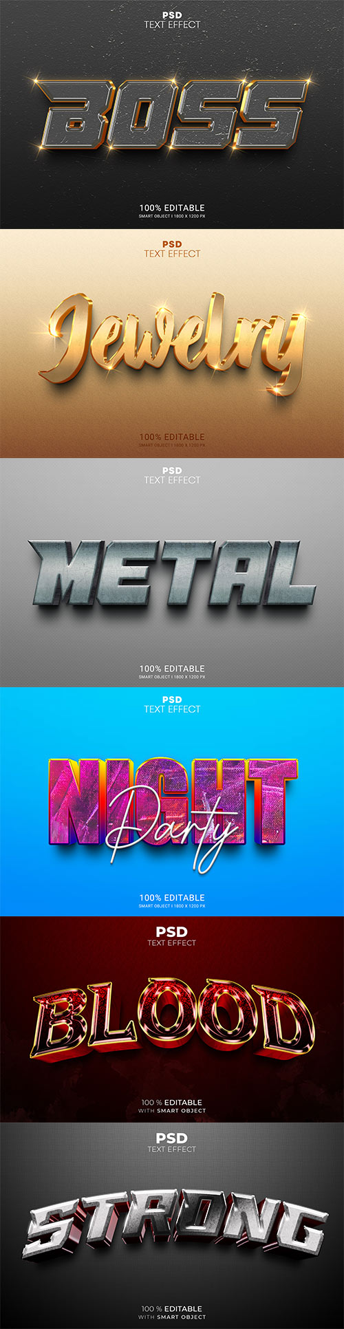 Psd text effect set vol 259 Psd text effect set vol 259