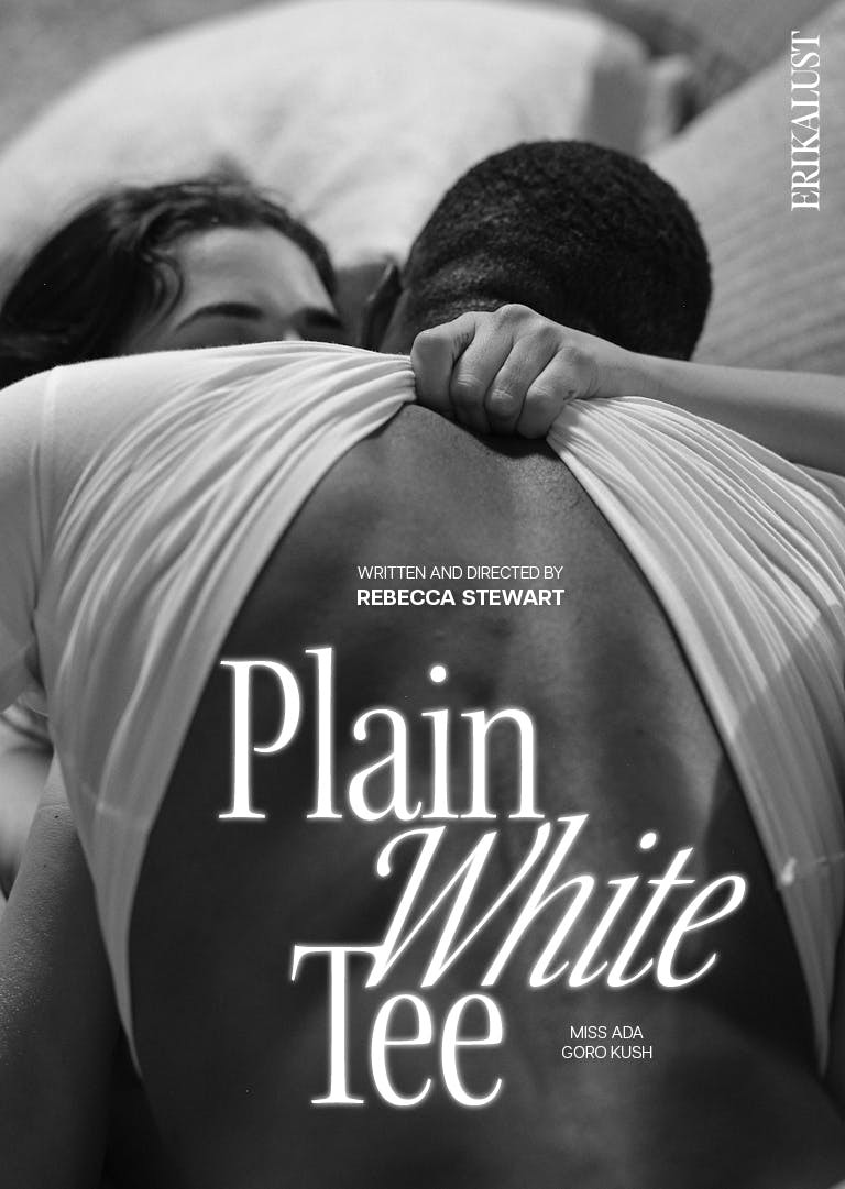 Goro Kush, Miss Ada - Plain White Tee