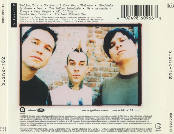 Blink -182 - (Untitled) Blink -182 (2003) (Lossless + 320) Blink -182 - (Untitled) Blink -182 (2003) (Lossless + 320)