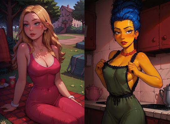 Lowfirestudios - Toon MILF Dates AI Porn