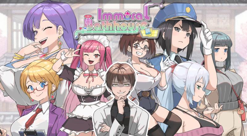 Immoral-Bathhouse Demo by Butter Cat Studio Adult Game
