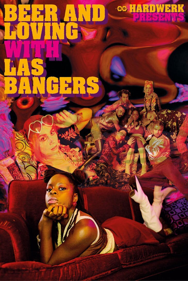 Bebe Melkor-Kadior, Noir So, Kajal, Curved Marvin, Muriel La Roja, Roman Raw - Beer And Loving With Las Bangers