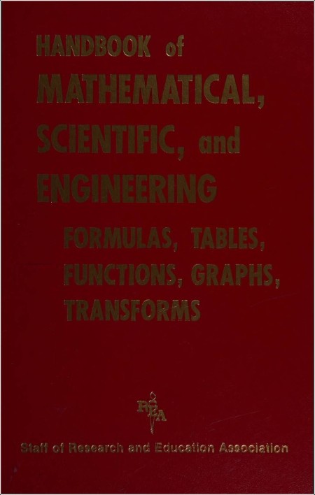 Fogiel M  Handbook of Mathematical, Scientific, and Engineering   4ed 1997