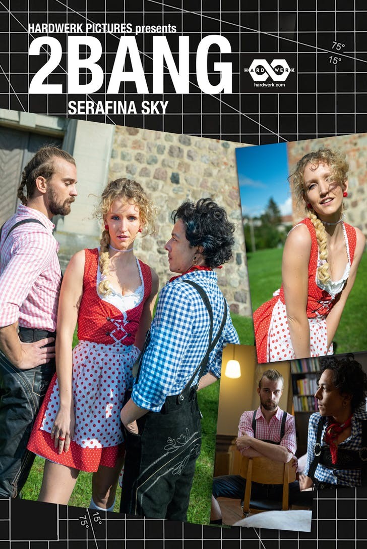 Noir So, Serafina Sky, Roman Raw - 2Bang Serafina Sky