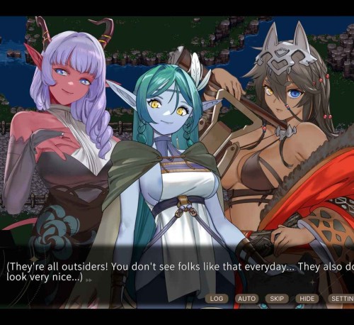 Volcanic Good b0y - Stranger Maidens Please Protect Me! Demo Adult Game