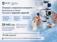 Штучний кришталик безкоштовно: як отримати операцію при катаракті