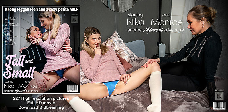 Small MILF Nika Is Having An Affair With Tall Teen Monroe : Monro (24), Nika (47) (Mature.nl) FullHD 1080p