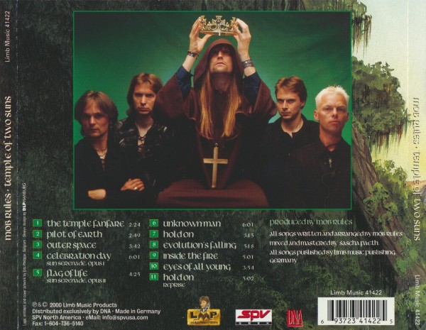 Mob Rules - Temple Of Two Suns (2000) (Lossless + 320)