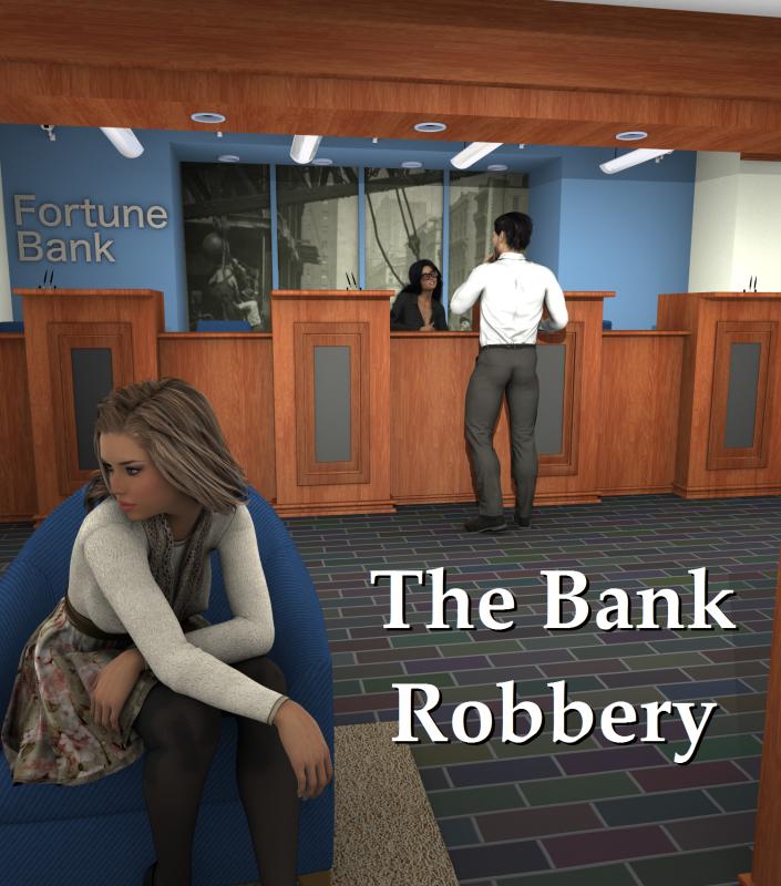 Enhjorning - The Bank Robbery 3D Porn Comic