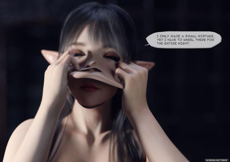 YTsnow - False Honor Bonus 5 3D Porn Comic