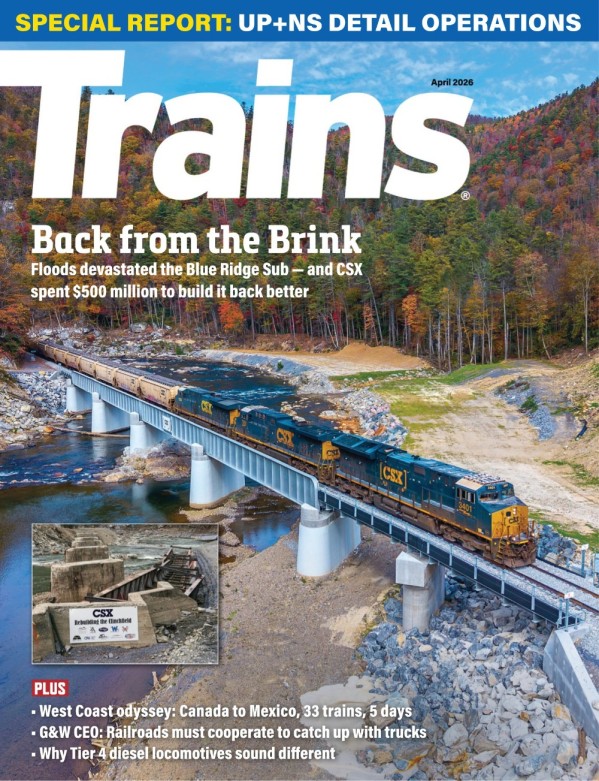 Trains - April 2026