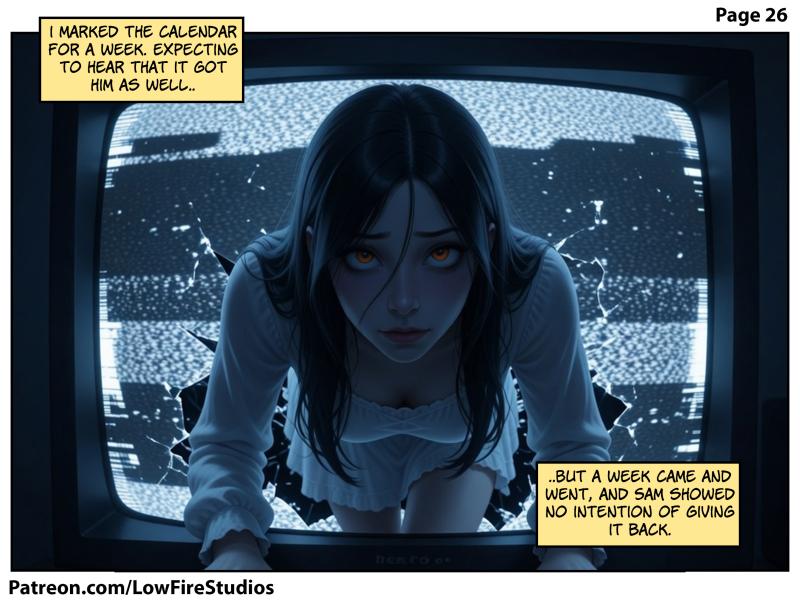 Lowfirestudios - The Cursed Tape (animated) Porn Comics / AI Porn