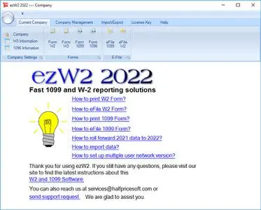 HalfpriceSoft ezW2 v13.0.18