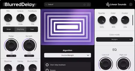 Linear Sounds BlurredDelay v1.1.3 macOS