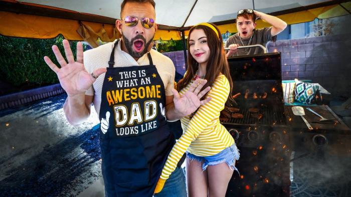 Serena Hill - I'll Drain Your Cock Before the BBQ - Serena Gets Marinated In Daddy's White Sauce [FullHD 1080p]