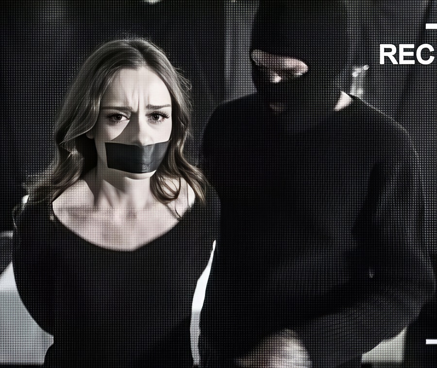 Lily Glee Two Robbers Fuck A Girl With Double Penetration