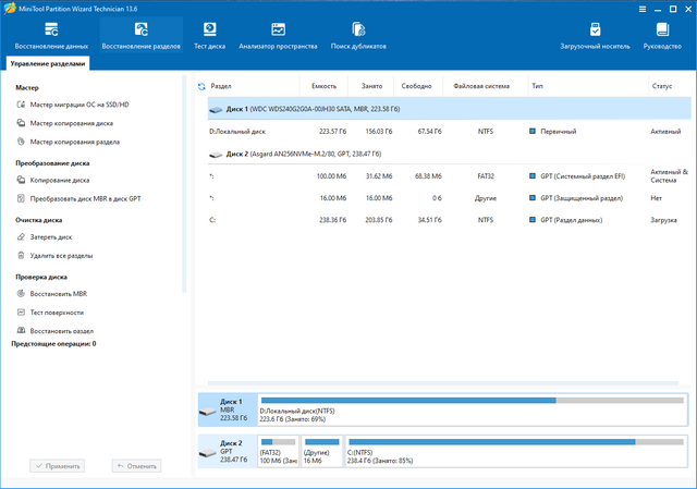 MiniTool Partition Wizard 13
