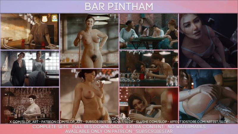 Slop - Bar Pintham 3D Porn Comic