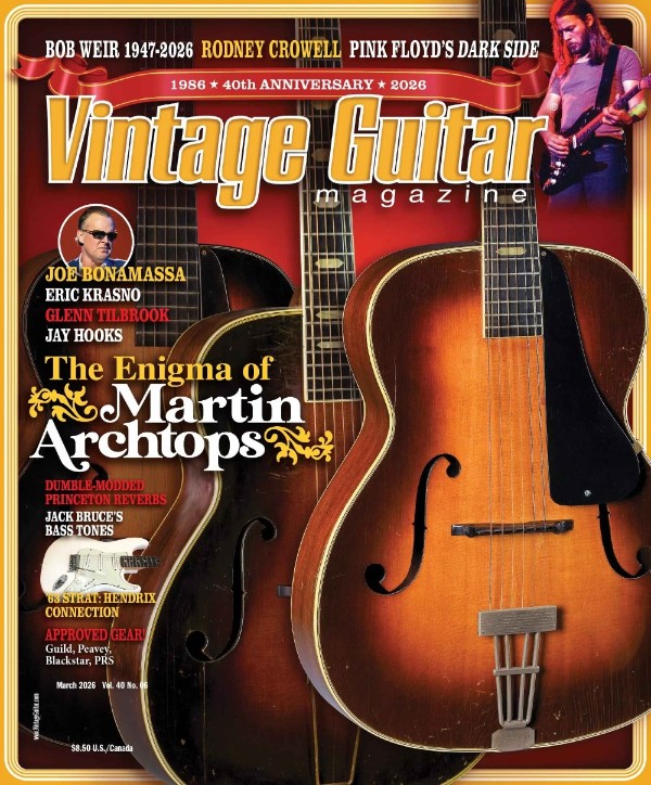 Vintage Guitar Magazine - Vol. 40, No. 06 March 2026