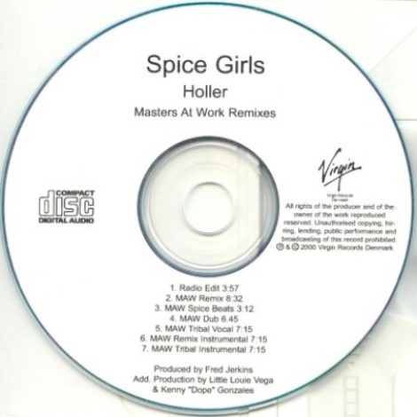 Spice Girls - Holler [Danish Promo CD-R] (2000) mp3