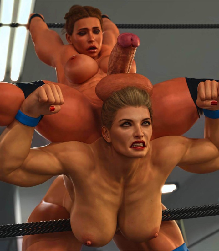 SquarePeg3D - FUTA: Season 2 - Daisy vs Miss Americana 3D Porn Comic