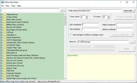 AllMapSoft Offline Map Maker 8.373