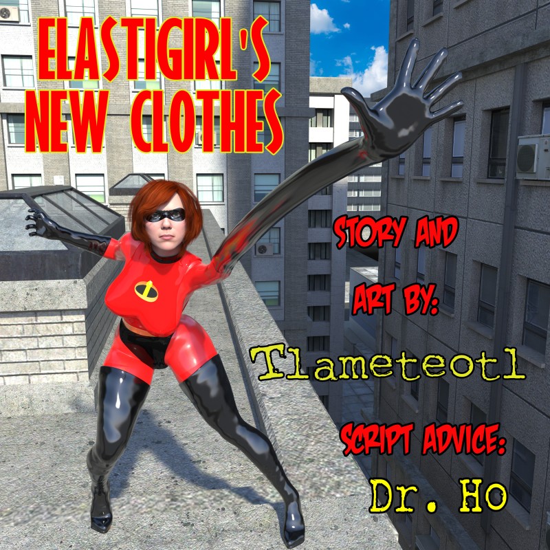 Tlameteotl - Elastigirl New Clothes 3D Porn Comic