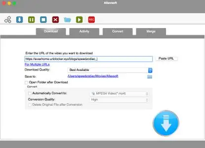 Allavsoft Video Downloader Converter 3.29.0.9559 macOS
