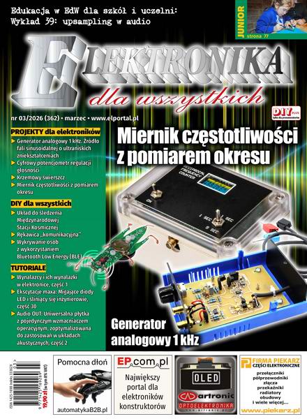 Elektronika Dla Wszystkich №3 (Marzec 2026)
