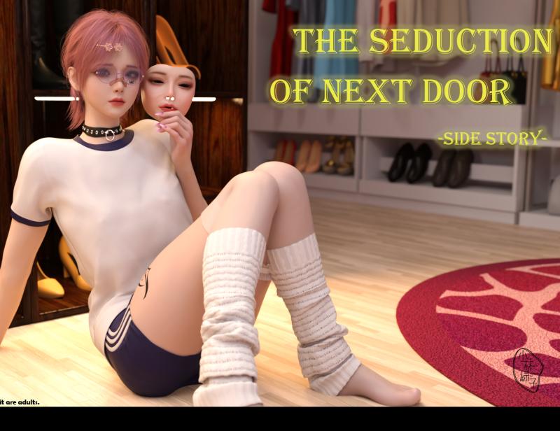Midoriko Kobayashi - The Seduction of Next Door - Side story - English - Complete 3D Porn Comic