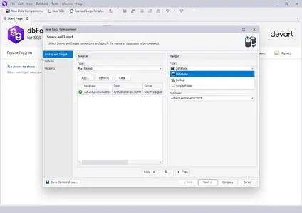 Devart dbForge Data Compare for SQL Server 2025.3.107
