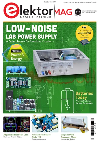 Elektor No 543 (January & February 2026)