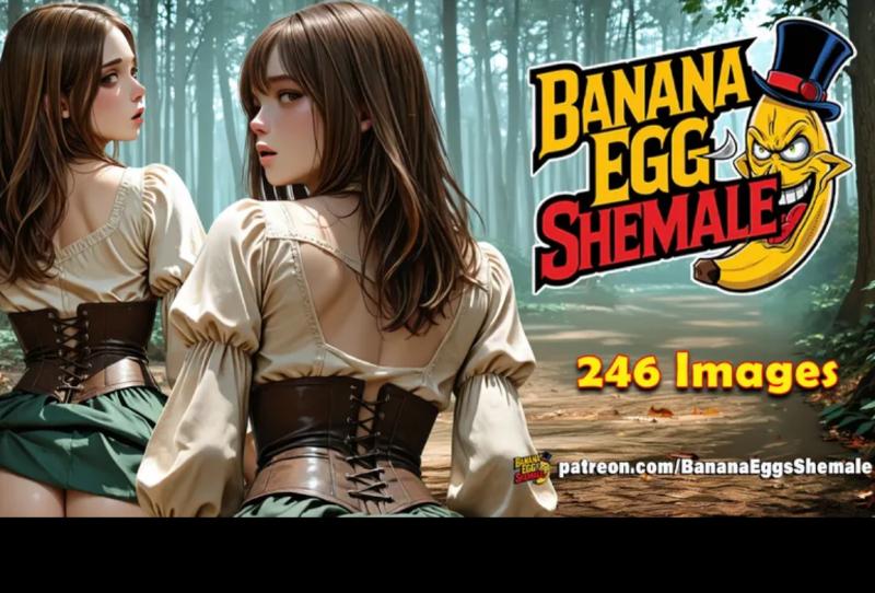 Banana Eggs - Cross Dressing - Medieval AI Porn