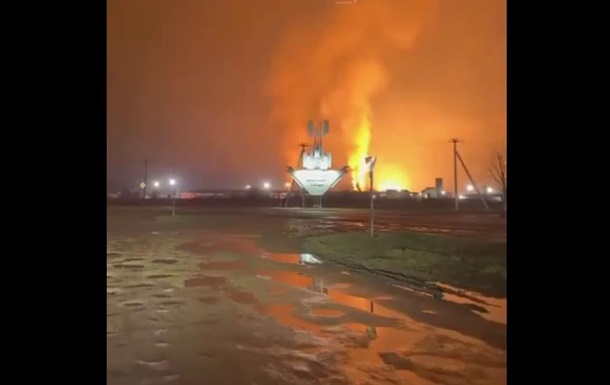 БПЛА атаковали важный узел в нефтяной логистике РФ