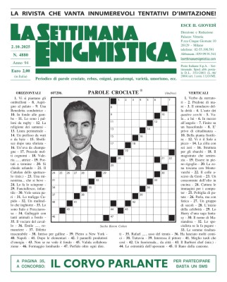 La Settimana Enigmistica N.4880 - 02 Ottobre 2025