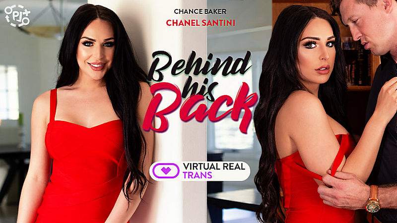 Chanel Santini  Behind His Back (VirtualRealTrans) 2K 1600p
