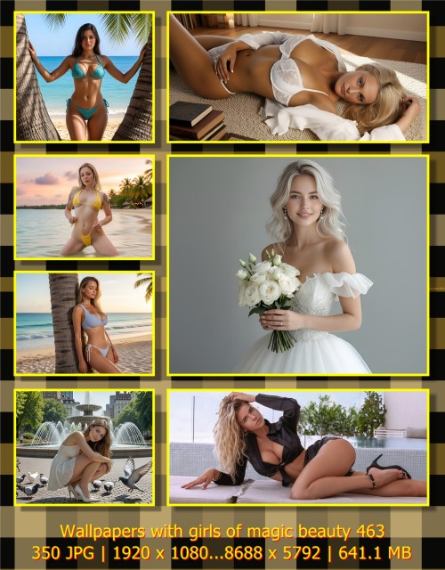 Wallpapers with girls of magic beauty 463