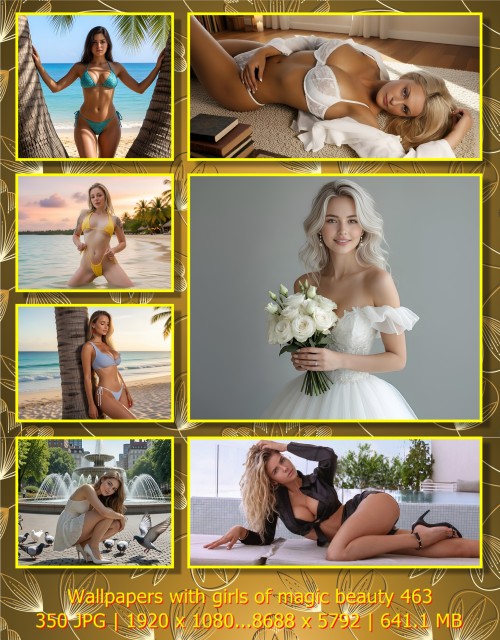 Wallpapers with girls of magic beauty 463