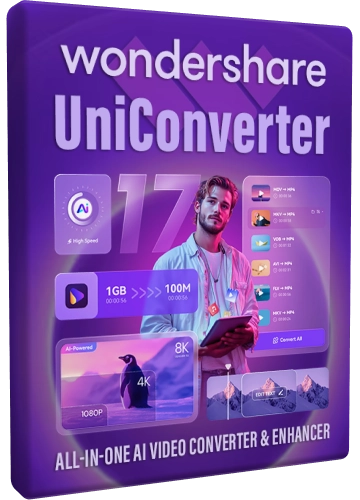 Wondershare UniConverter 17.2.2.505 RePack & Portable by elchupacabra [Multi/Ru]