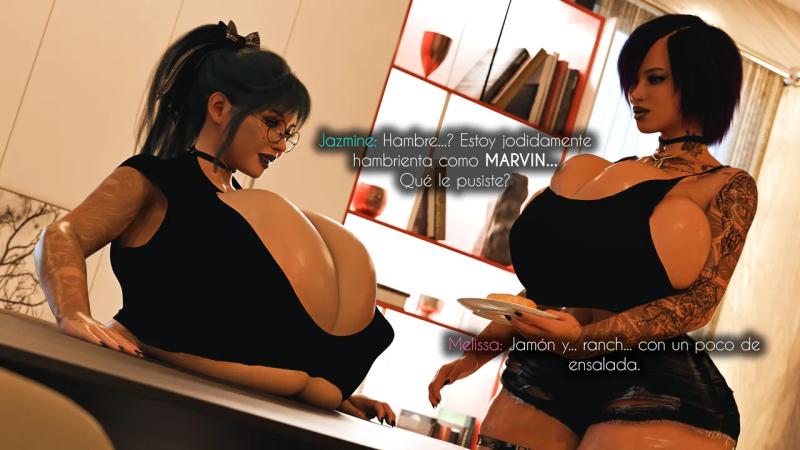 BlankKen - Comision 143 - Estudios y Distracciones Spanish 3D Porn Comic