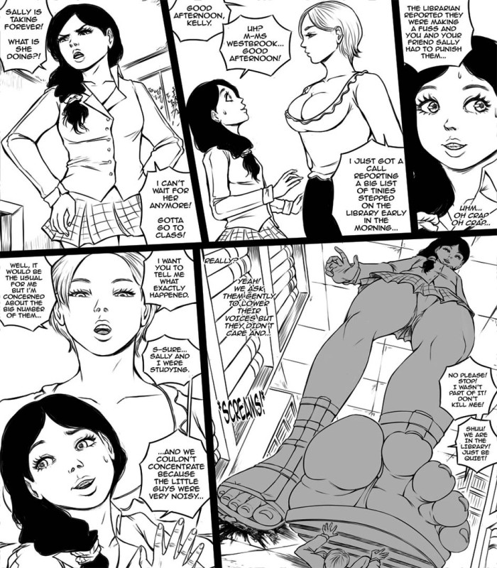 SWGTS - Giantess Boarding School: The Tinies' Guild Porn Comics