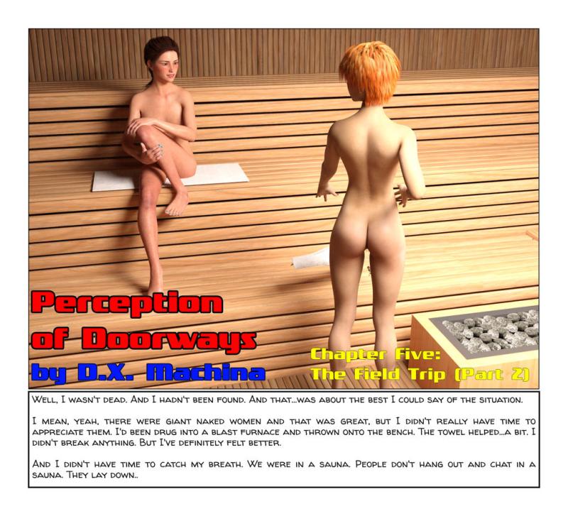 D.X. Machina - Perception of Doorways 5 3D Porn Comic