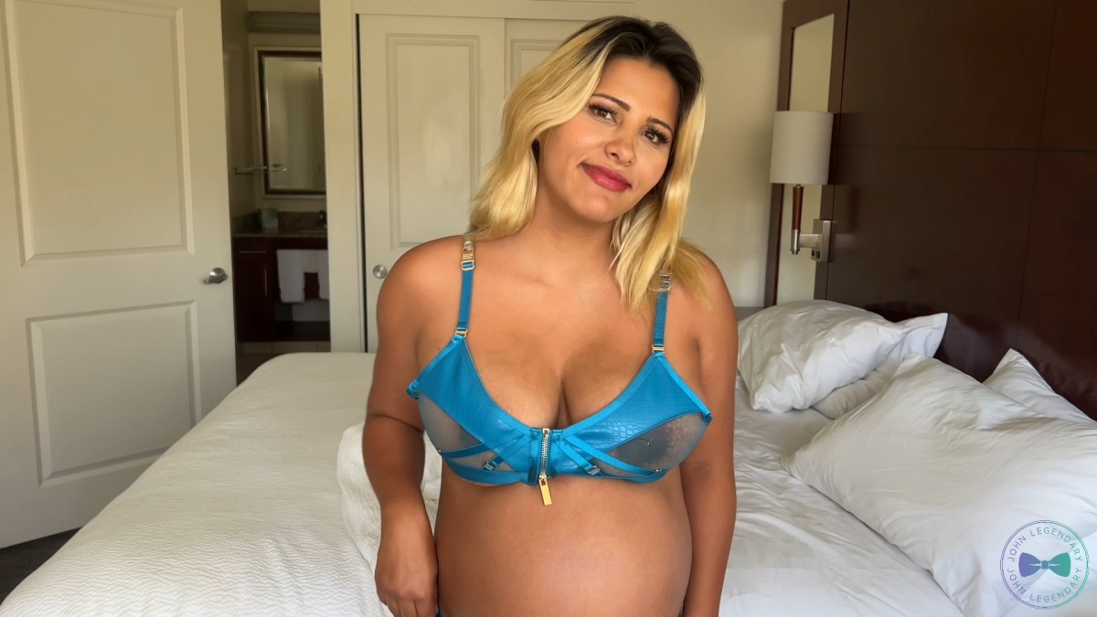 Carlita Ray - Pregnant Big Booty Latina Lets Me Breed Her Again